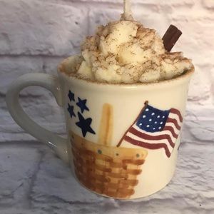 Creme Brulee Mug Candle